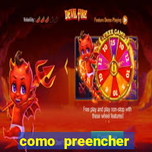 como preencher recibo de pagamento